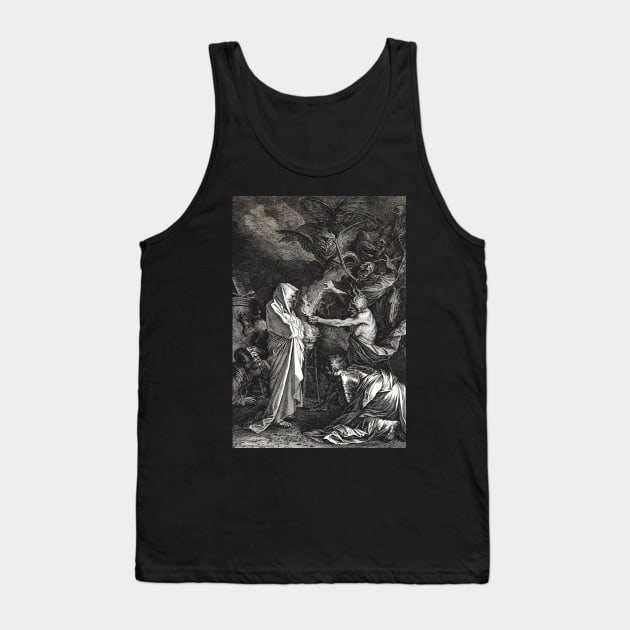 Saul consults Samuel after the witch of Endor by A Laurentius Tank Top by TORVENIUS